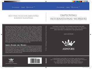 Inside the Minds: Employing International Workers, 2010 ed