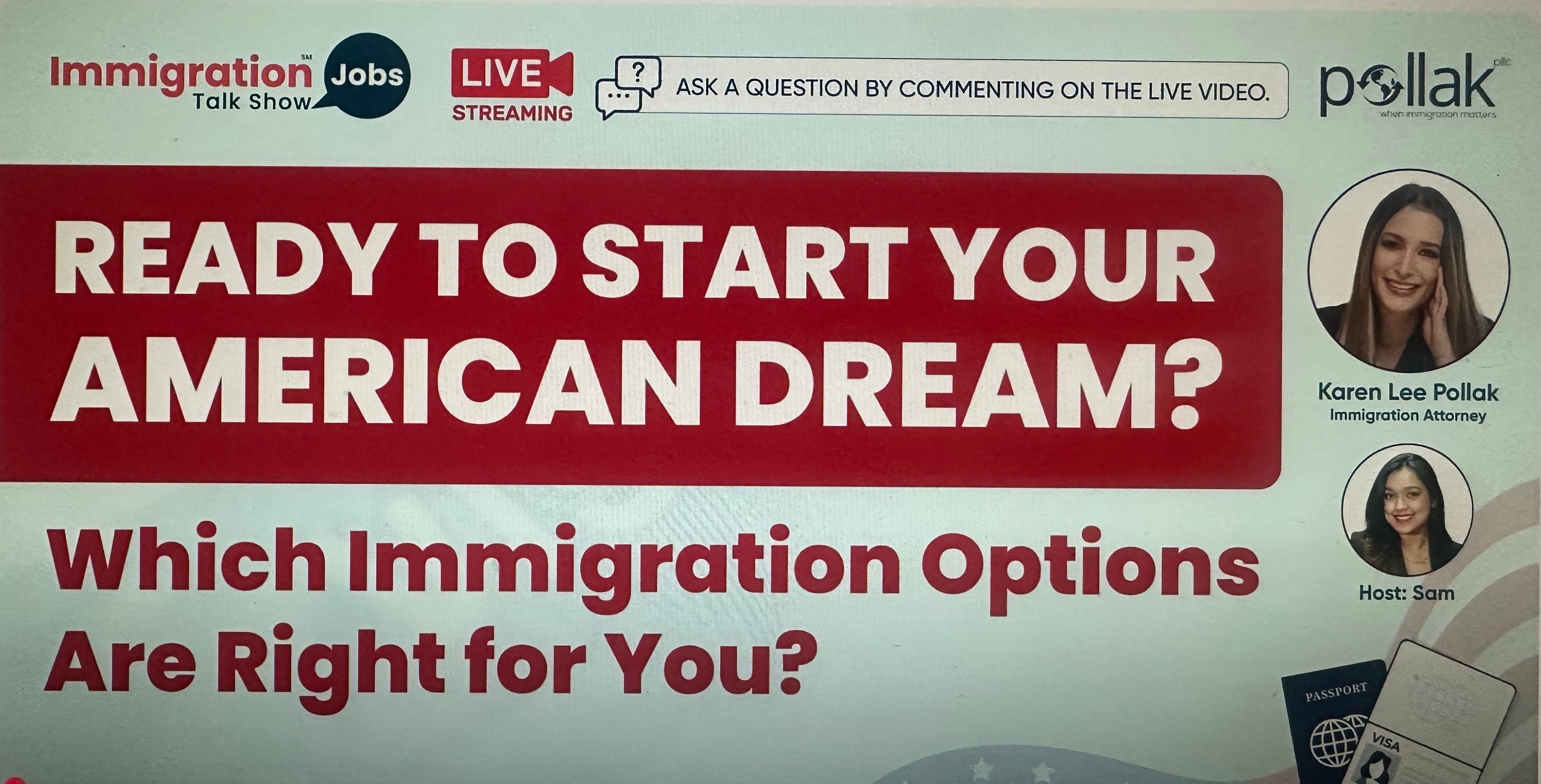 Navigating U.S. Immigration: Insights from Karen-Lee Pollak